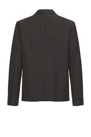 Scotch & Soda Relaxed Twill Blazer in Brown