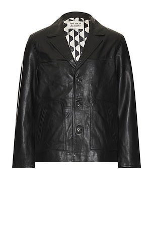 Leather Blazer Jacket Scotch & Soda