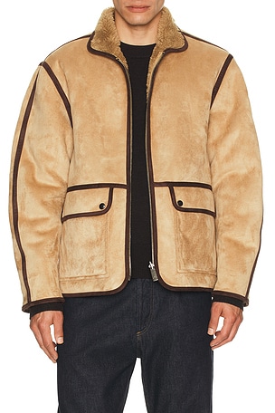 Faux Shearling Jacket Scotch & Soda