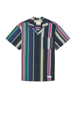 Multicolor Stripe Short Sleeve Shirt Scotch & Soda