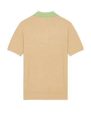 Scotch & Soda Structured Polo in Brown