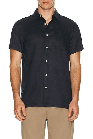 Short Sleeve Linen Shirt Scotch & Soda