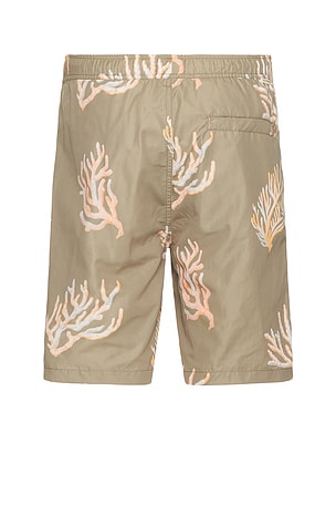 Scotch & Soda Long Length Swim Short in Brown