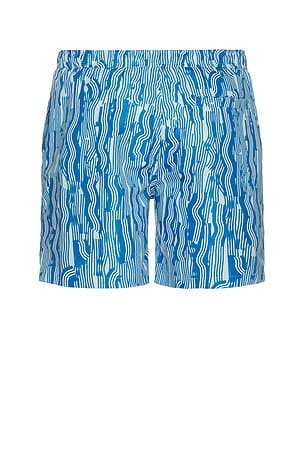 Scotch & Soda Printed Swim Shorts in Blue