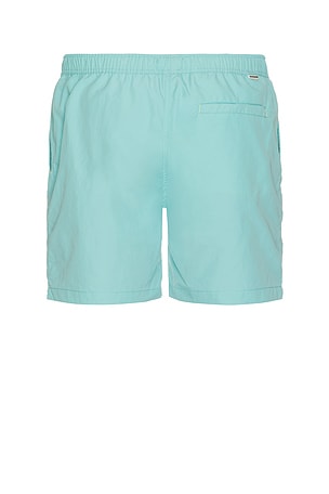 Scotch & Soda Placement Print Swim Shorts in Teal