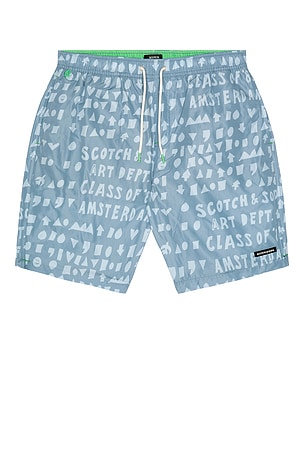 Printed Swim Shorts Scotch & Soda