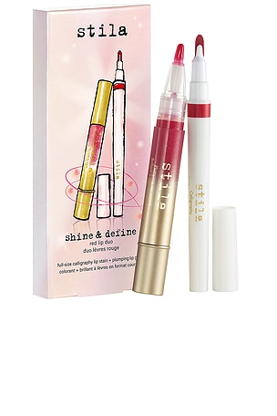 SHINE & DEFINE RED LIP DUO リップセット Stila