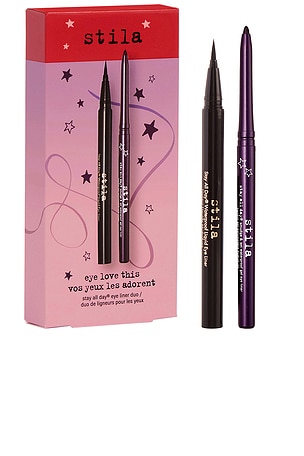 Stila Eye Love This Stay All Day Eye Liner Duo in Plumfull & Intense Black