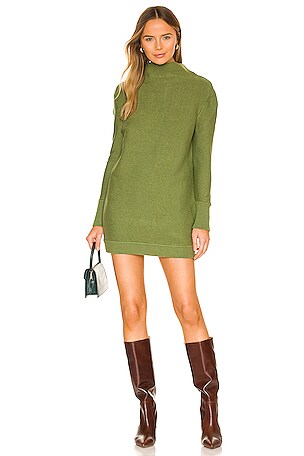 Stitches & Stripes Lisbon Tunic Dress in Dark Moss | REVOLVE