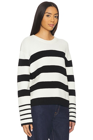Stitches & Stripes Nolita Pullover in White