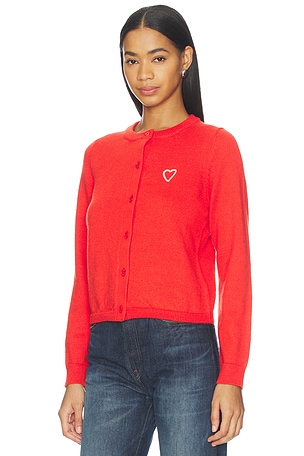 Stitches & Stripes Racine Cardigan in Red