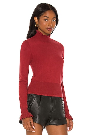 Stitches & Stripes Steffi Pullover in Red