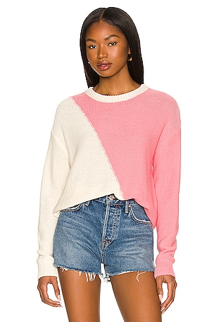 Stitches Stripes PULL COLORBLOCKED en Pink Combo REVOLVE