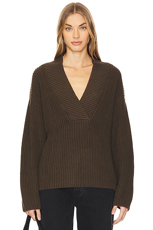 Rue V-neck Pullover Stitches & Stripes