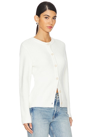 Stitches & Stripes Diana Cardigan in White