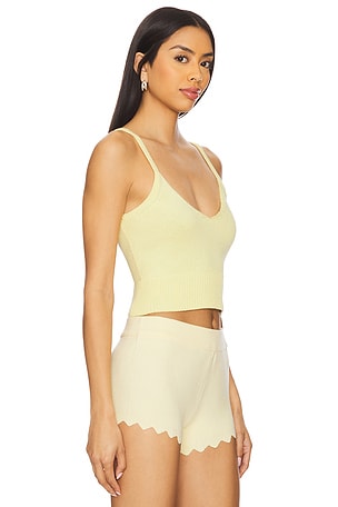 Stitches & Stripes Aubrey Tank in Yellow