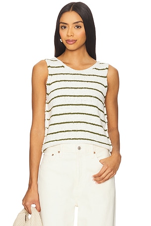 Lucky Striped Tank Stitches & Stripes