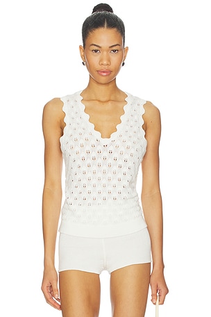 Nina Tank Stitches & Stripes