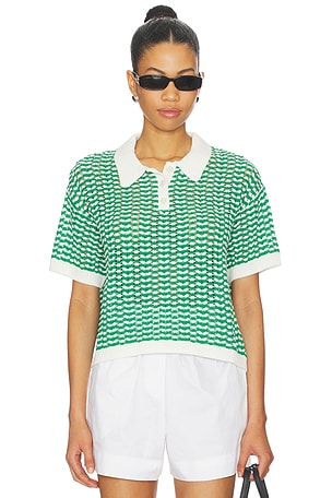 Tinsley Polo Tee Stitches & Stripes