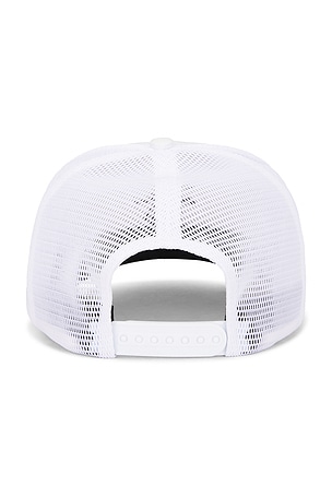 Stampd Cherub Structured Trucker Hat in White