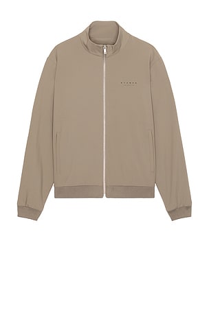 Nylon Track Jacket Stampd
