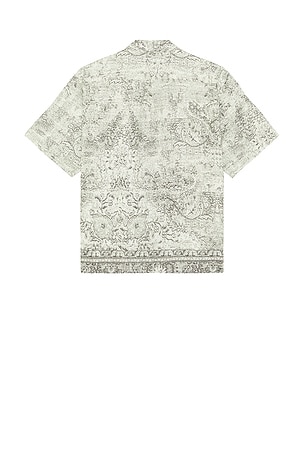 Stampd Camp Collar Shirt in Grey