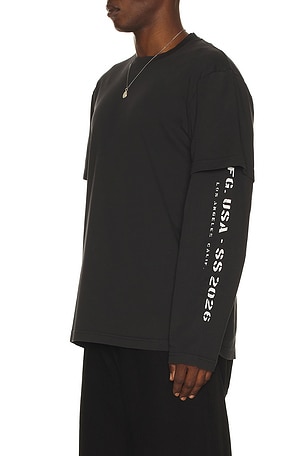 Stampd camiseta en color gris