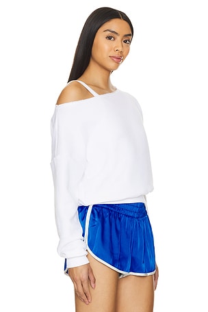 STRUT-THIS Crawford Sweatshirt in White