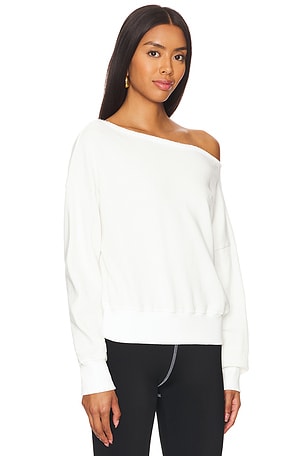 STRUT-THIS The Crawford Sweatshirt in White