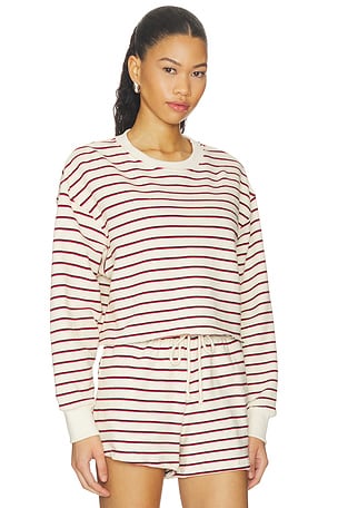 STRUT-THIS The Sonoma Sweatshirt in Red. Size XS. Also