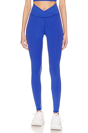 Alo Yoga ALO High Waisted Airbrushed Leggings True Navy Full Length Size  Small Blue - $60 (38% Off Retail) - From Lauren
