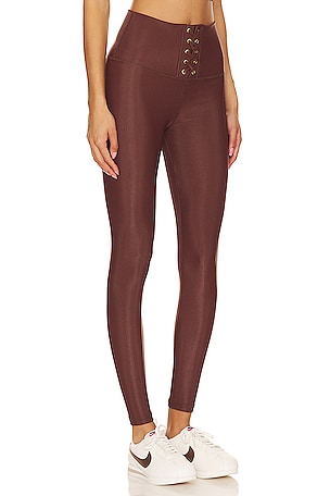 STRUT-THIS X Chantelle Paige-Mulligan The Liam Ankle Legging in Chocolate