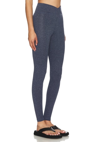 STRUT-THIS The Stevie Ankle Legging in Denim-Dark