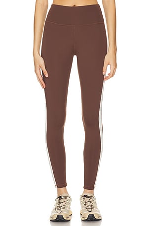 STRUT-THIS The Gemma Ankle Legging in Brown