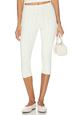 The Eyelet Capri Pant STRUT-THIS