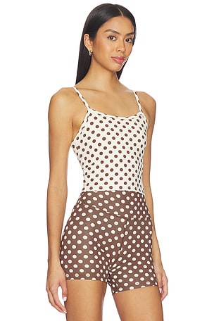 STRUT-THIS The Winnie Tank Top in Cream