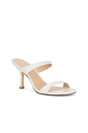Stuart Weitzman Nudist Slide 85 in White