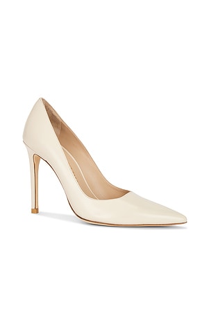 Stuart Weitzman Stuart Power 100 Pump in White