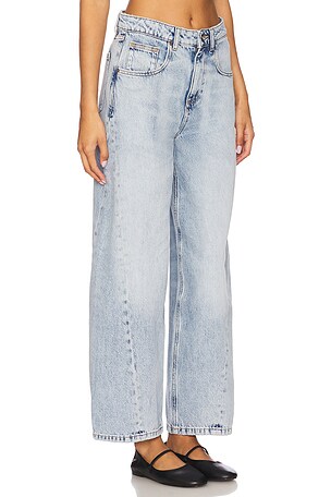 Seventy + Mochi Gracie Twisted Wide Leg in Blue