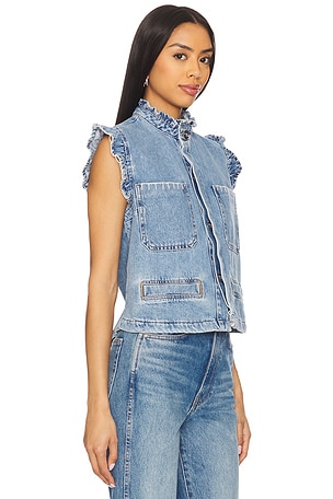 Seventy + Mochi Pablo Waistcoat in Blue