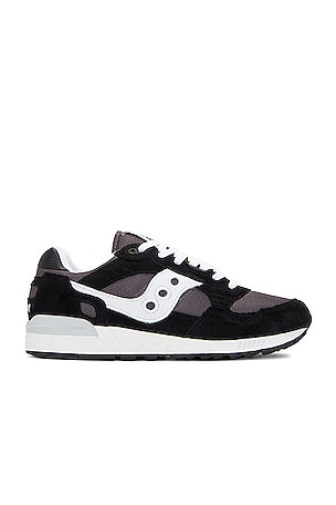 Saucony Shadow 5000 in Charcoal White REVOLVE - Main Image
