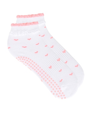 Ruffle Bow Grip Socks Souls.