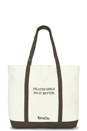 Pilates Girls Do It Better Tote Souls.