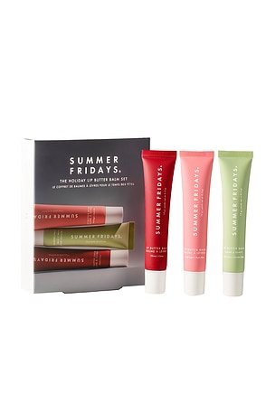 THE HOLIDAY LIP BUTTER BALM SET リップセット Summer Fridays