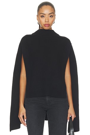 Noa Wool Cape Sweater Source Unknown