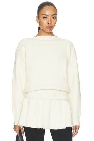 Corinth Peplum Sweater Source Unknown