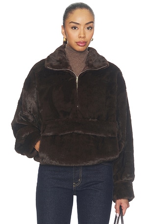 Zvika Faux Fur Anorak Source Unknown