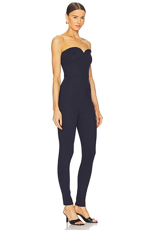 Susana Monaco Sweetheart Catsuit in Navy