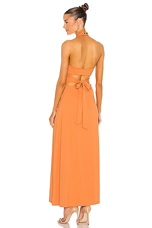 High Neck Low Back Dress Susana Monaco