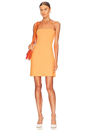susana monaco orange dress Asymmetric Dress by Susana Monaco in Orange, Size: Small at Anthropologie